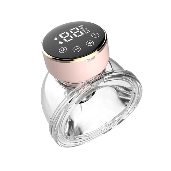LCD Wireless Wearable Bra Breast Pump Electric Appliances Smart Electronic Portable Silicone Baby Milk Suction Breast Pump