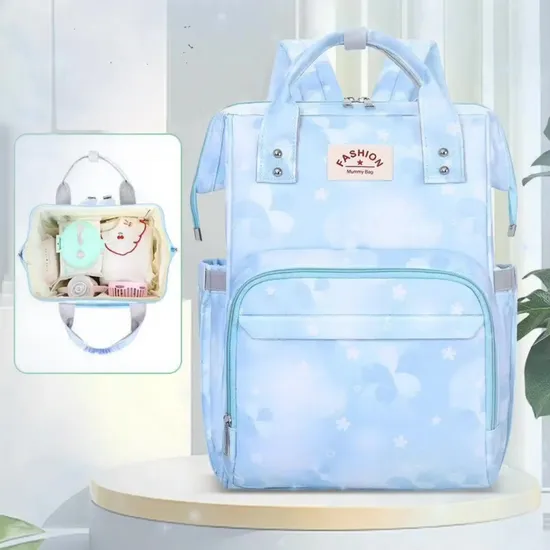 Wholesale Fashionable Waterproof Outdoor Travel Nursing Baby Mommy Diaper Backpack Bag