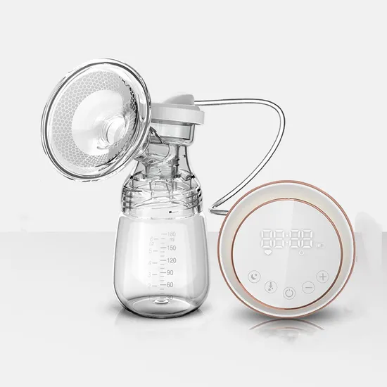 Natural Breastfeeding Intelligent Breast Pump Silicone Single Automatic Electric Baby Breast Pump 