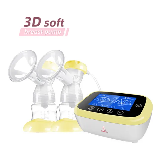 Natural 3D Breastfeeding Feeling Double Electric Breast Pump 
