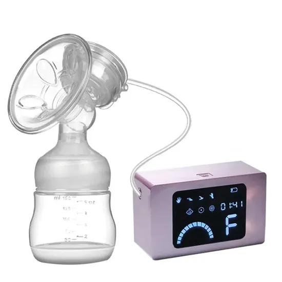 BPA Free Silicone Intelligent Hospital Grade Easy Single OEM Electric Set Portable Accessories Breast Pump 