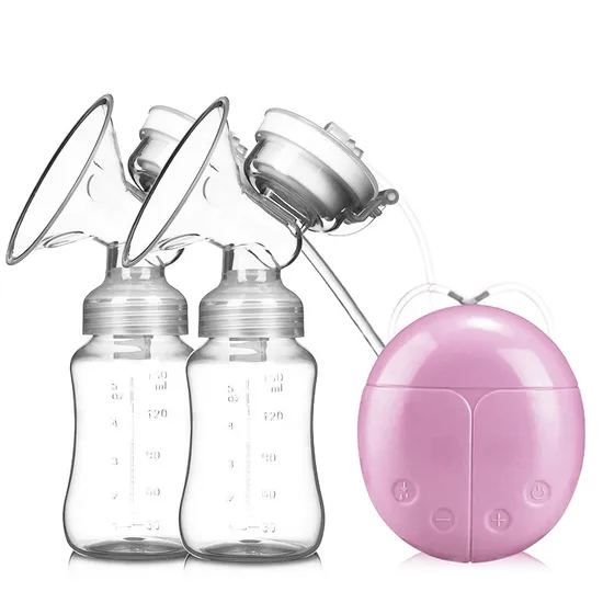 Portable Wearable USB Breast Pumps Milk Silicone Baby Double Automatic Electric Breast Pump 