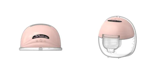 New Wearable Electric Breast Milk Storage Bottle Lactating Silicone Single Electric Breast Pump 