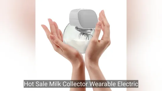 Wearable Electric Breast Pump for Convenient Milk Collection 