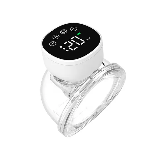 Excellent Quality Food Grade Powerful Suction Hands Free Wearable Electric Breast Pump 