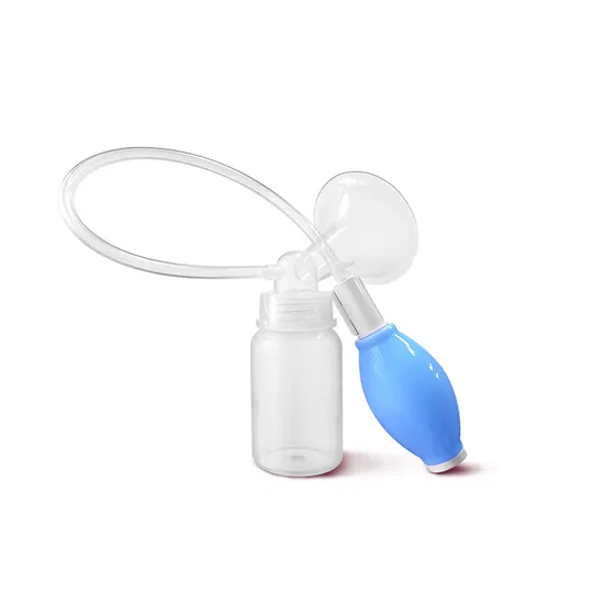 Food Grade Standard Mouth Single Baby Manual Breast Feeding Pump Portable Breast Pump 
