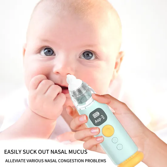 Baby Nose Cleaner Vacuum Pump Electric Nasal Aspirator for Child 
