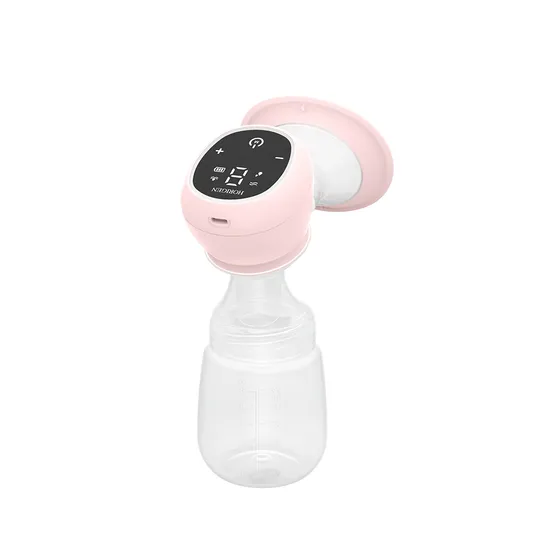 Silicone Wireless Portable Noiseless Handheld Electric Integrated Breast Pump 