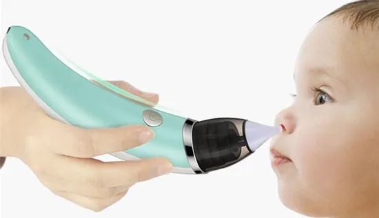 Factory Wholesale Children Kids Newborn Infant Automatic Vacuum Electric Baby Nasal Aspirator Nose Cleaner 