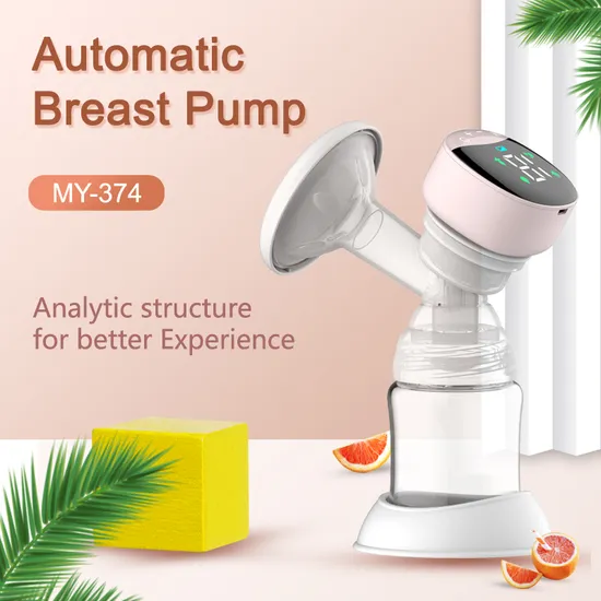 Strong Suction Milk Extractor Massage Mother Single Electric Breast Pump 