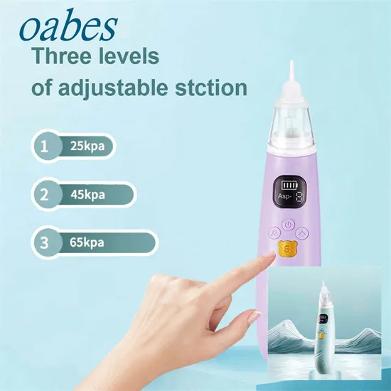 Wholesale Baby Newborn Nose Cleaner Sucker Safe Suction Electric Baby Nasal Aspirator 