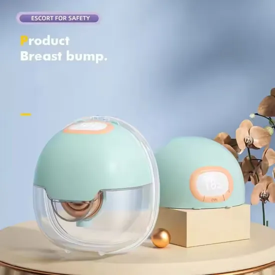Latest Breast Pumps Wearable Breast Pump Breastmilk Collector Silicone Wireless Electirc Breast Pump 