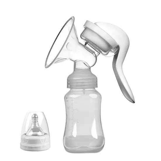 Hands Free Portable Manual Breast Pump Suction Wearable Wireless Anti