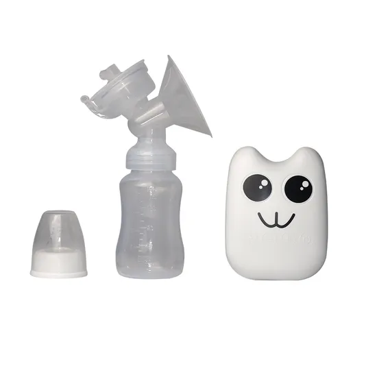 Portable Silicone Baby Feeding Baby Milk Single Manual Breast Pump 