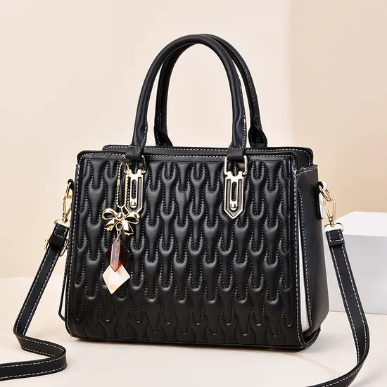Hot Selling Large Capacity Mommy Bag Soft PU Leather Fashion Tote Shoulder Bags Women Pendant Luxury Shopping Clutch Handbag 