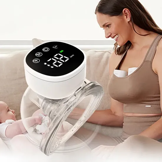 Wholesale Double 3 Modes Hands Free Breast Pumps Electric Breast Milk Pump Portable Electric Breast Pump 