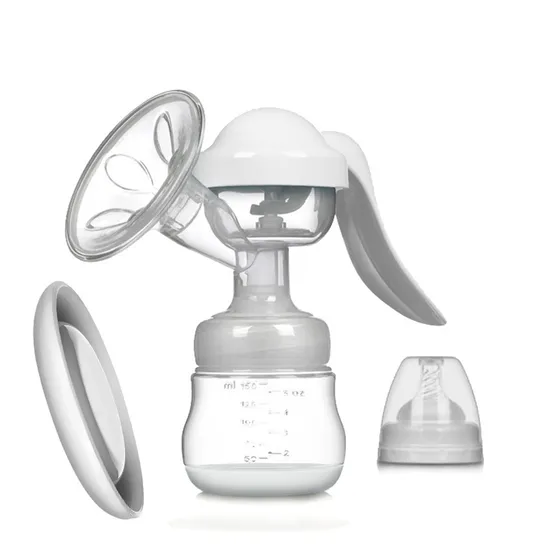 Wholesale Wireless Baby Milk Silicone Comfortble Single Manual Breast Pump 
