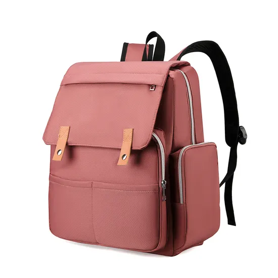 High Quality Custom Logo Baby Mommy Diaper Bag Backpack 